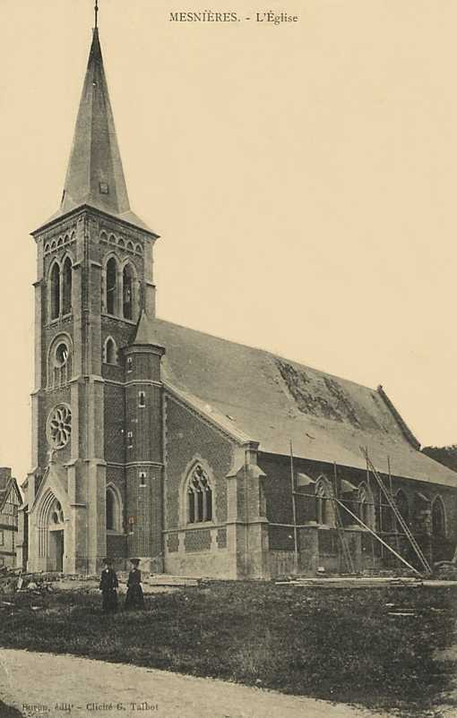 Mesnières-en-Bray (76), l'Eglise