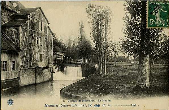 Mesnières-en-Bray, le Moulin du Château