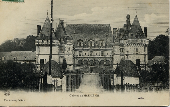 Mesnières-en-Bray (76), Le Château