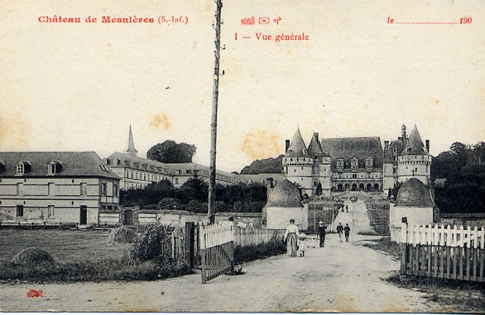 Le Château de Mesnières (76), Vue Générale